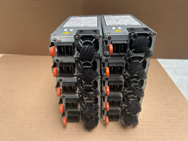 Set of 10pcs/5G4WK Dell PowerEdge Block Plug R730 R620 R720 DC PSU 1100W