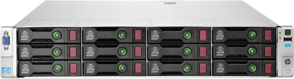 HP Proliant DL380e G8 12xBays LFF/2x6C E5-2430L 2.0GHz/16GB/P420/1x460W